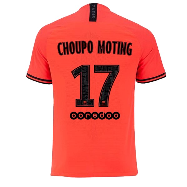 Camiseta Paris Saint Germain NO.17 Choupo Moting 2ª Kit 2019 2020 Naranja